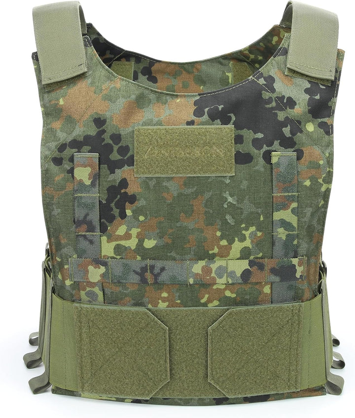 Zentauron Plattenträger Vulcan Minimal Low Profil Plate Carrier Hülle Militär Polizei Security Schut