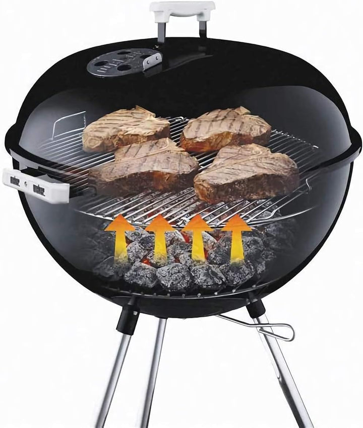 Denmay 54.6cm grillrost 8835 für Weber 57cm Holzkohlegrills, Gourmet System 57cm Kugelgrill, One-Tou