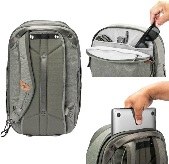 Peak Design Unisex Travel Line Rucksack Backpack, Graugrün, Graugrün