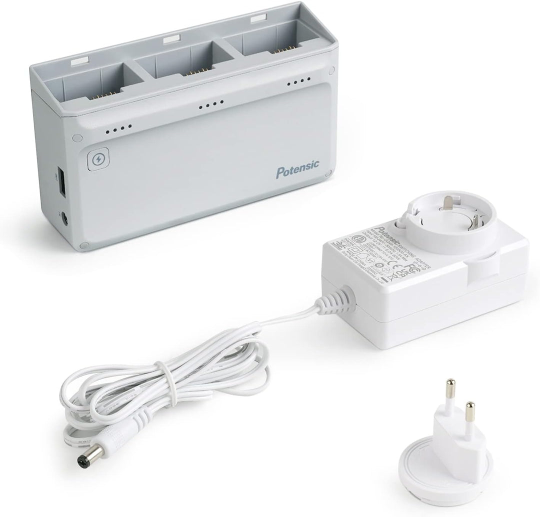 Potensic Schnelle Ladestation für Atom und Atom SE Drohne, Charging Hub, Gleichzeitig Aufladen von b
