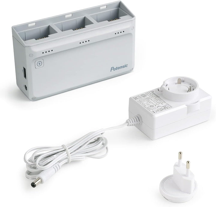 Potensic Schnelle Ladestation für Atom und Atom SE Drohne, Charging Hub, Gleichzeitig Aufladen von b