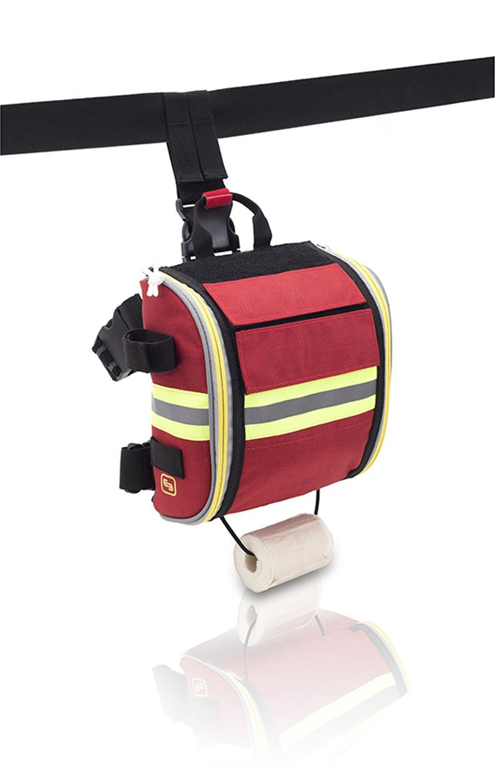 EB QUICKAID'S Oberschenkel-Holster (rot und schwarz) ohne Inhalt (rot)