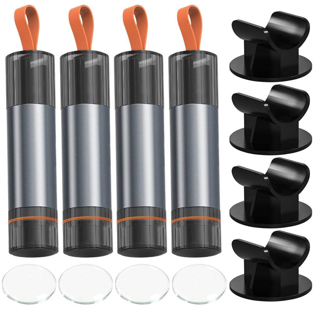 Auto Sicherheitshammer, Automotive Gurtschneider Notfallhammer, 4 Stück Glasbrecher, 2 In 1 Gurtschn