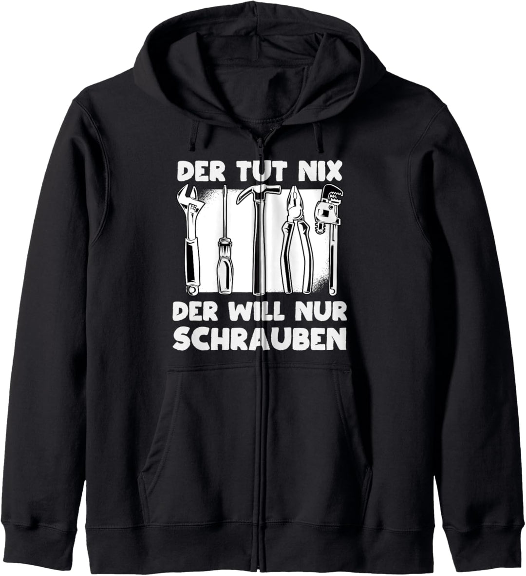 Mechaniker KFZ Mechatroniker Motiv mit lustigen Spruch Kapuzenjacke
