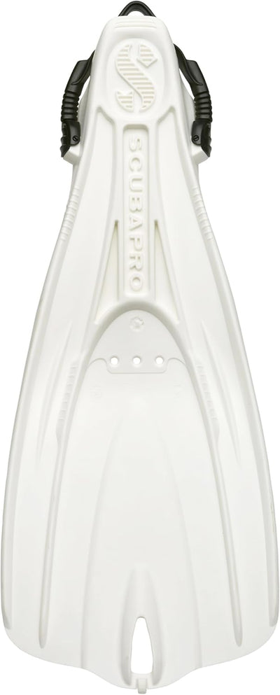 SCUBAPRO GO TRAVEL FIN Geräteflosse Schnorchelflosse (White) XS-S, XS-S