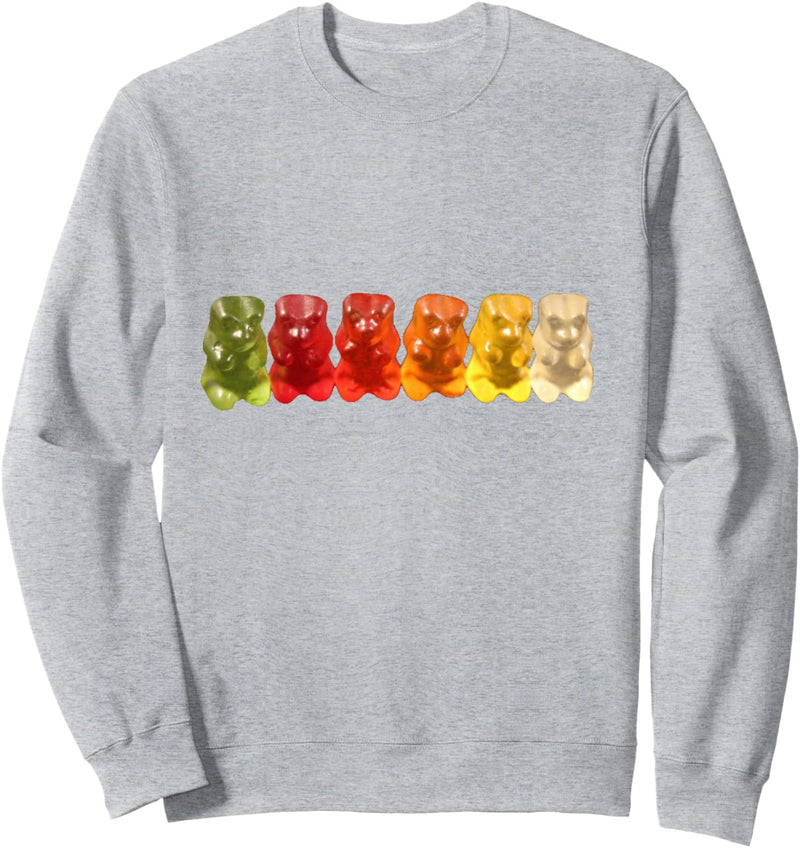 Gummibärchen Süssigkeiten Sweatshirt