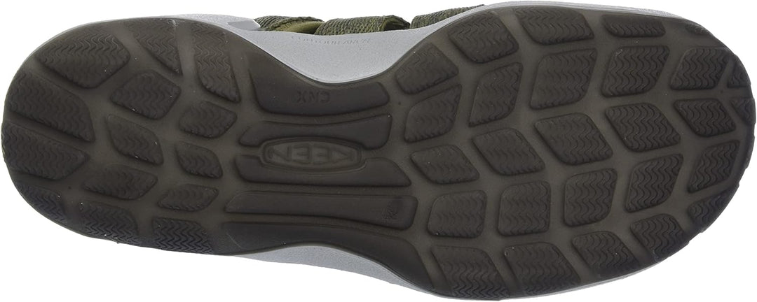 KEEN Herren CNX 2 Sandalen 42 EU Olive Drab Red Carpet, 42 EU Olive Drab Red Carpet