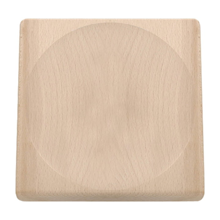 triangle 50 805 20 00 Schneidbrett für Wiegemesser 20x20 cm aus Buche Made in Germany praktisch Kräu