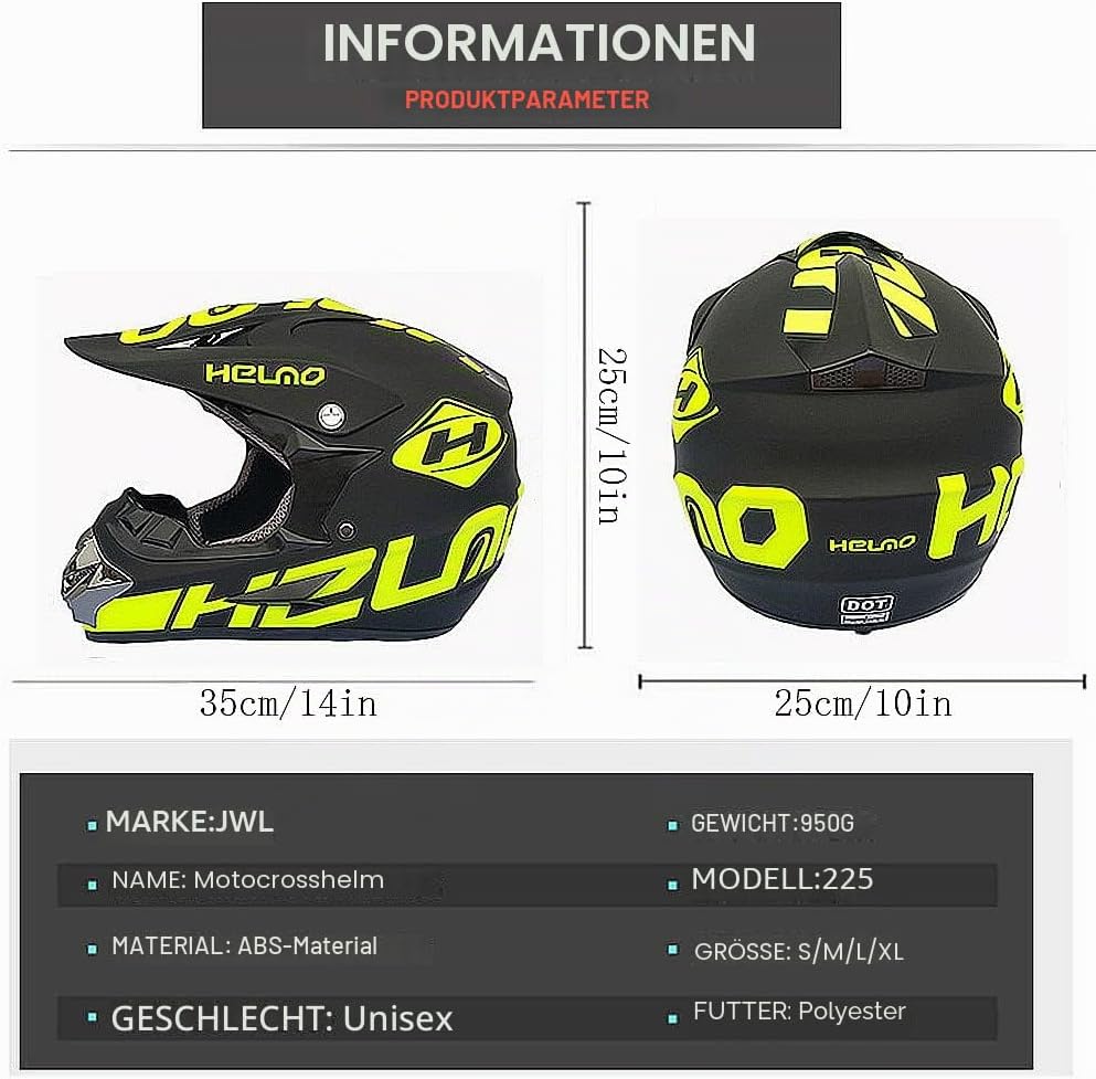 Jugend Motorradhelme,Kinderfahrradreithelm,Junge Und Mädchen, Roller Ski ATV Helm,ECE-Zertifizierung