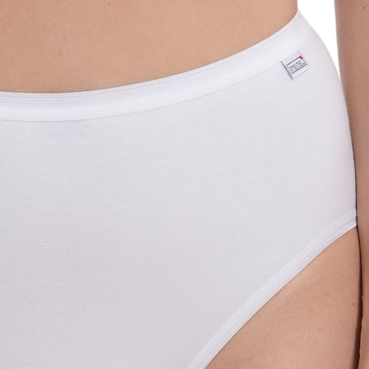 Speidel 5er Pack Hüftslip Schlüpfer Unterhose Damen in weiss & schwarz Grössen 38-46 42 Weiss, 42 We