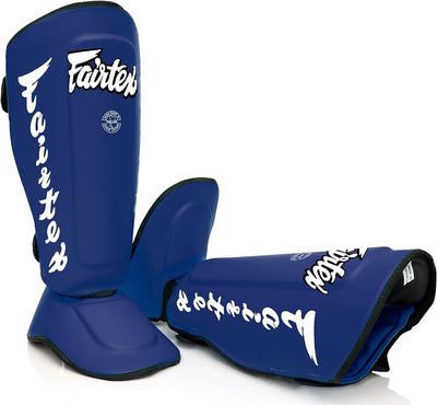 Fairtex SP7 Muay Thai Schienbeinschützer für Herren, Damen, Kinder | aus Syntek-Leder und hochwertig