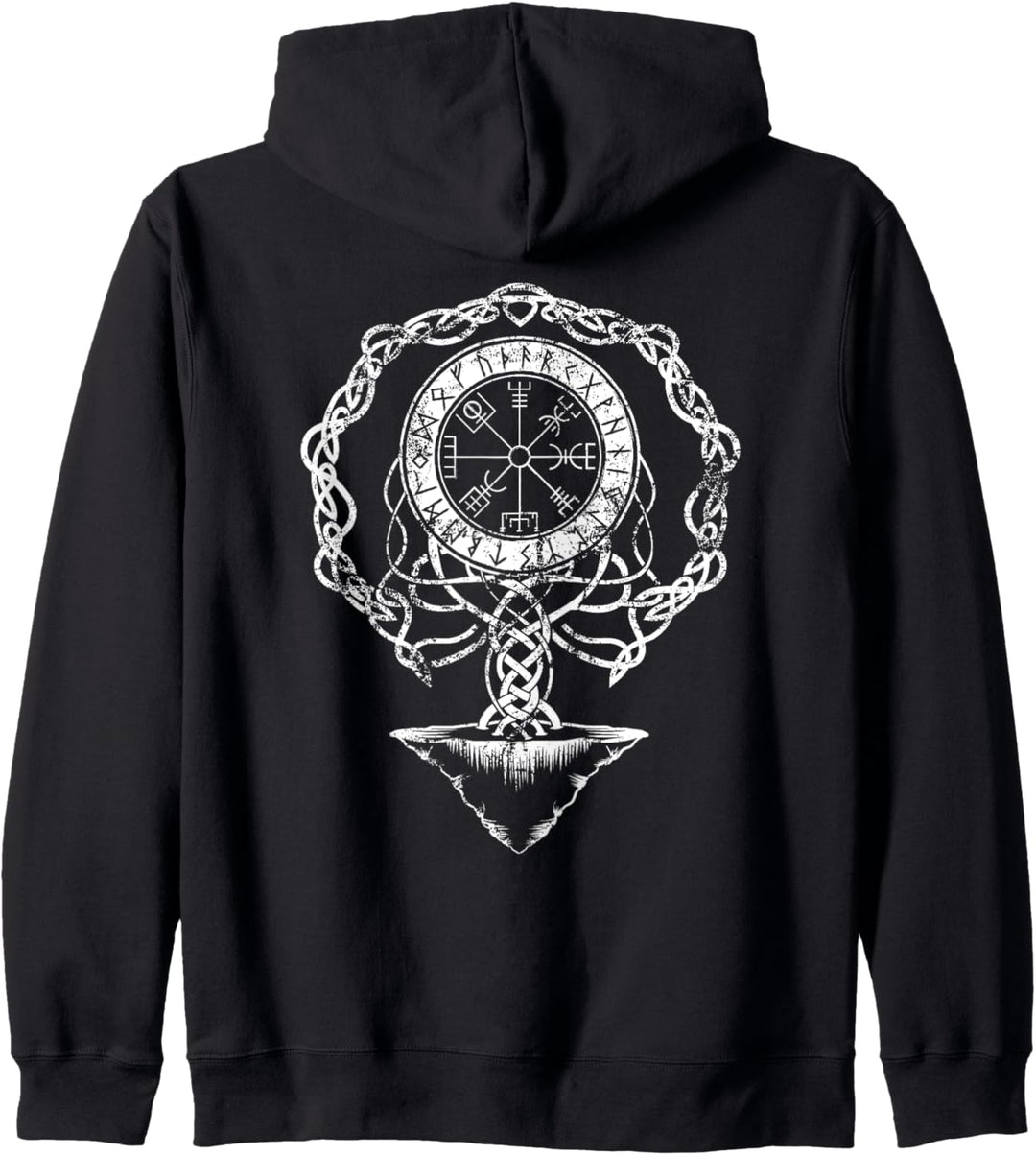 Yggdrasil, Baum des Lebens Wikinger Symbol , keltisch Kapuzenjacke