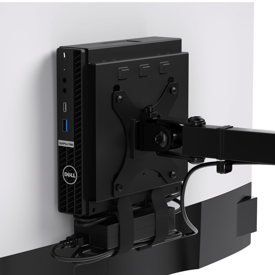HumanCentric Dual VESA Sleeve kompatibel mit Dell OptiPlex Micro Form Factor Case VESA-Halterung für