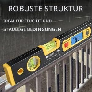 Neigungsmesser, RISEPRO Digitale Neigungsmesser Winkel Finder Gauge Spirit Level aufrecht Magnet 360