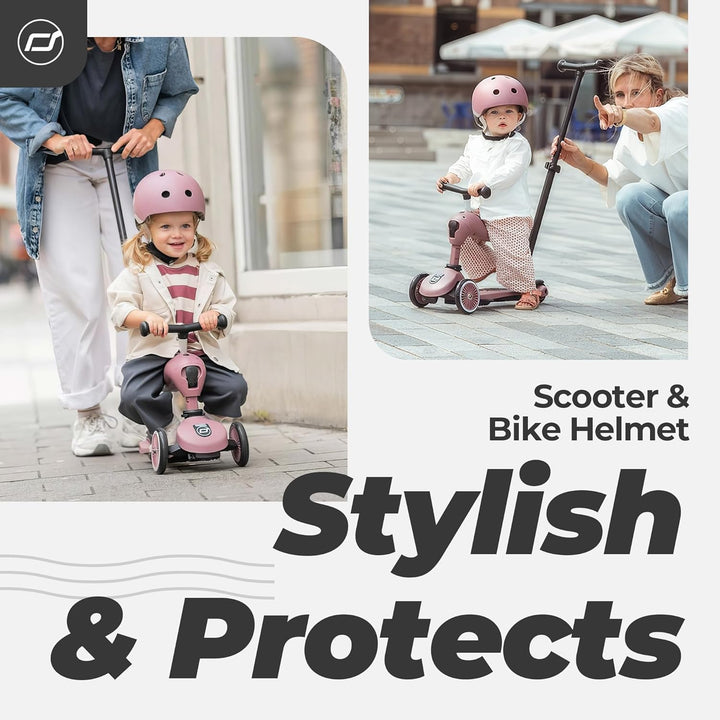 Scoot & Ride, S - M Size Kids Helmet Rose, Rose