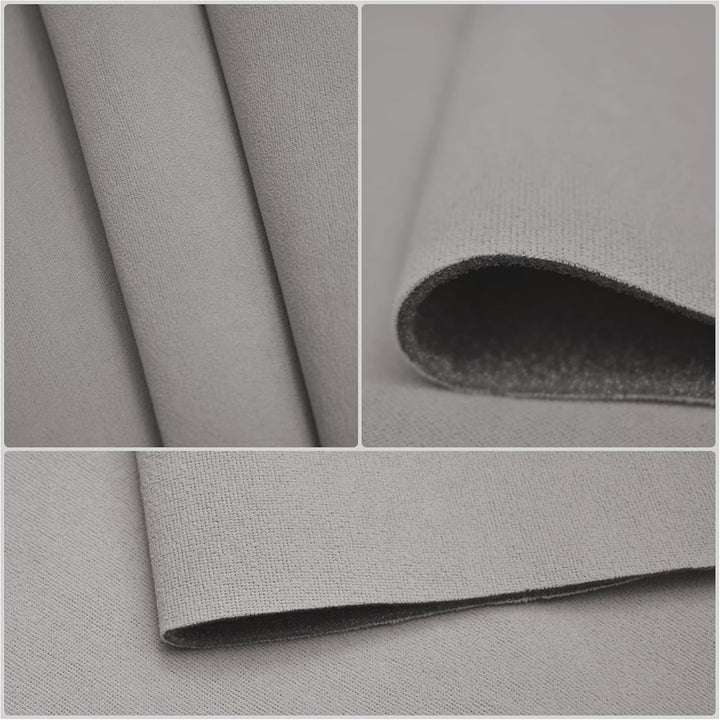 Autohimmelstoff Dachhimmel Velour, Hellgrau, 1,70m x 3m 1,70m x 3m Light-grey, 1,70m x 3m Light-grey