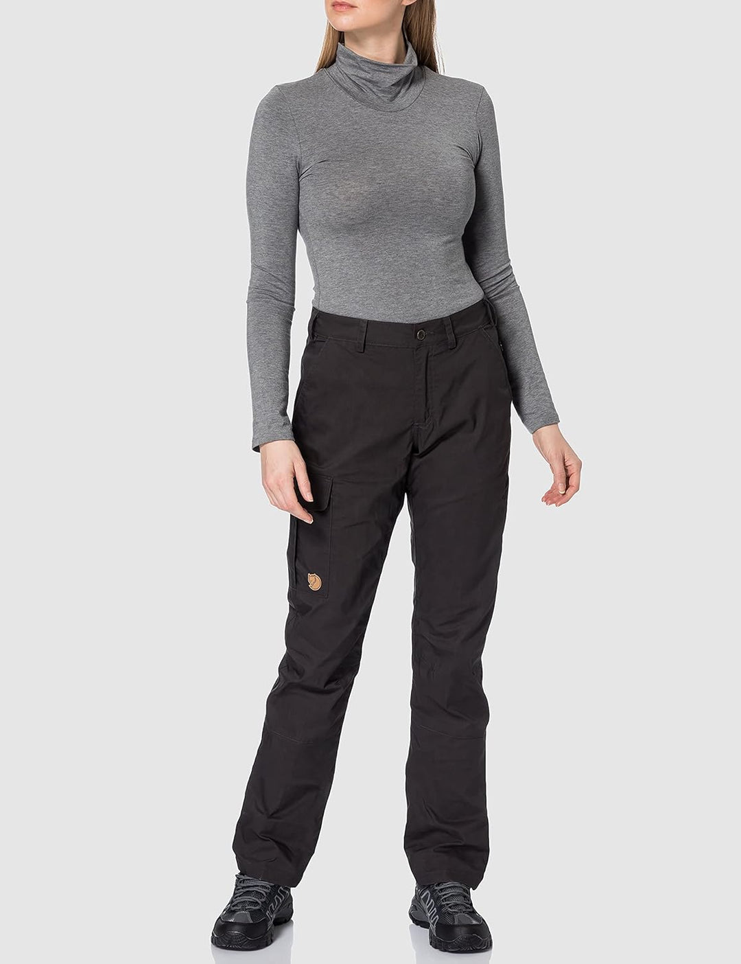 Fjällräven Herren Pants Karla Lite Curved Trousers W 34 Dark Grey, 34 Dark Grey