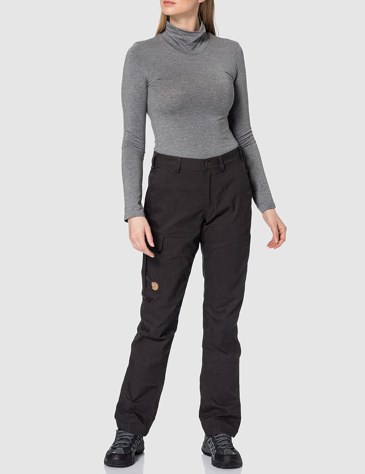 Fjällräven Herren Pants Karla Lite Curved Trousers W 34 Dark Grey, 34 Dark Grey