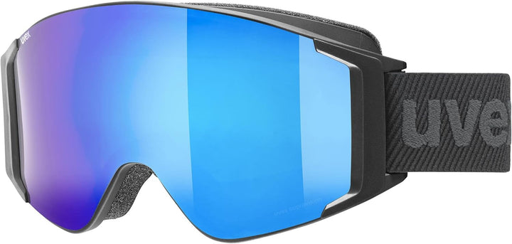 uvex Unisex G.gl 3000 To Skibrille (1er Pack) Einheitsgrösse black mat/blue-lasergold lite, Einheits