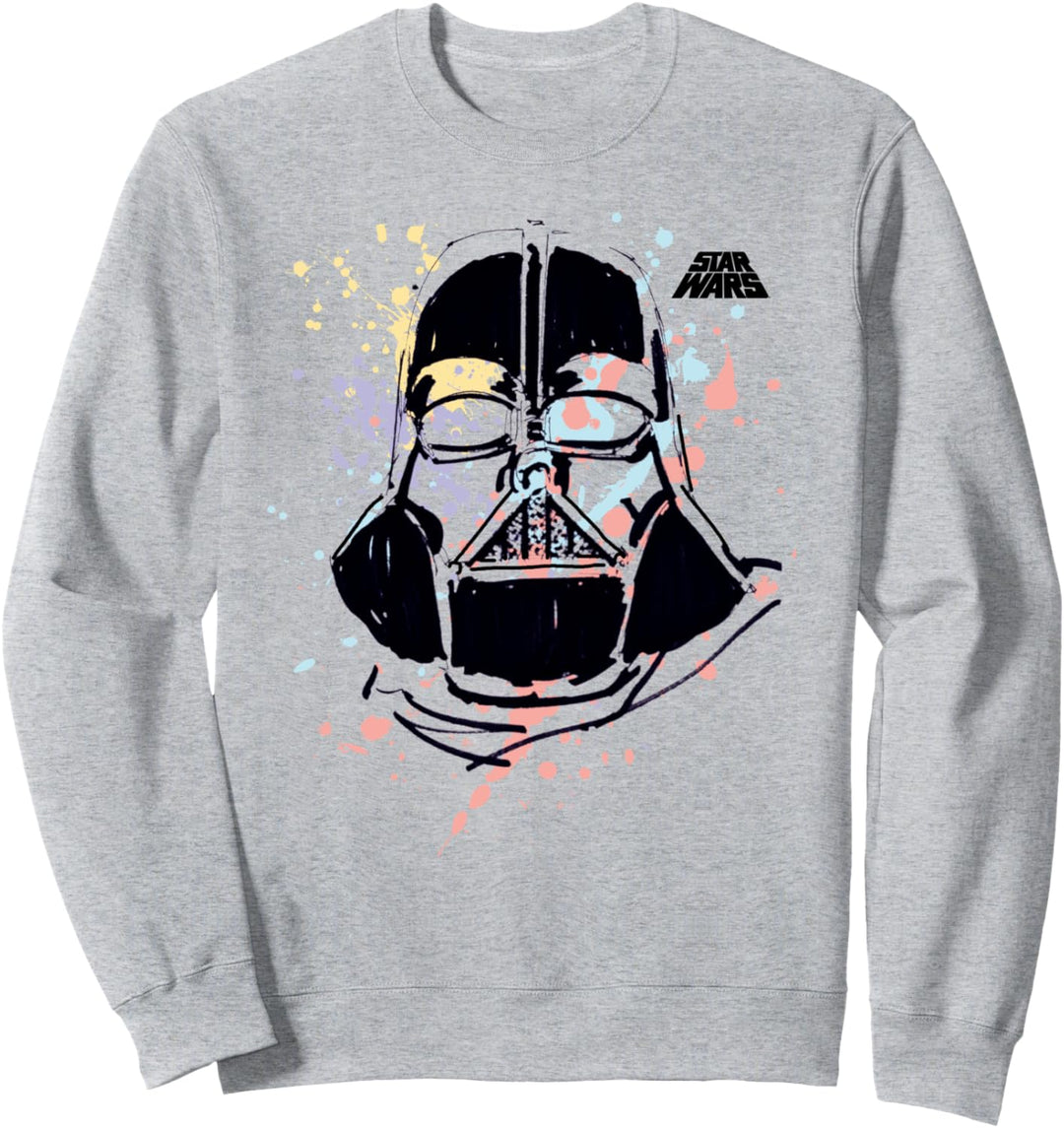 Star Wars Darth Vader Paint Splatter Sweatshirt