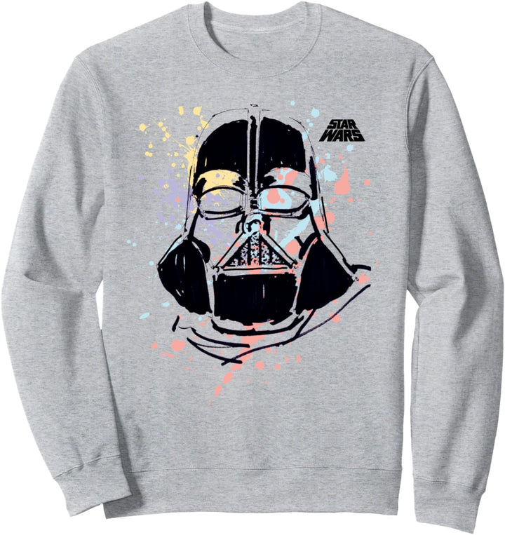 Star Wars Darth Vader Paint Splatter Sweatshirt
