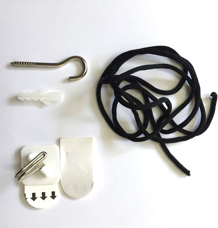 RSP® Moskitonetz Home für Doppelbetten mit extra grossem Spannring für Zuhause Einheitsgrösse Schwar