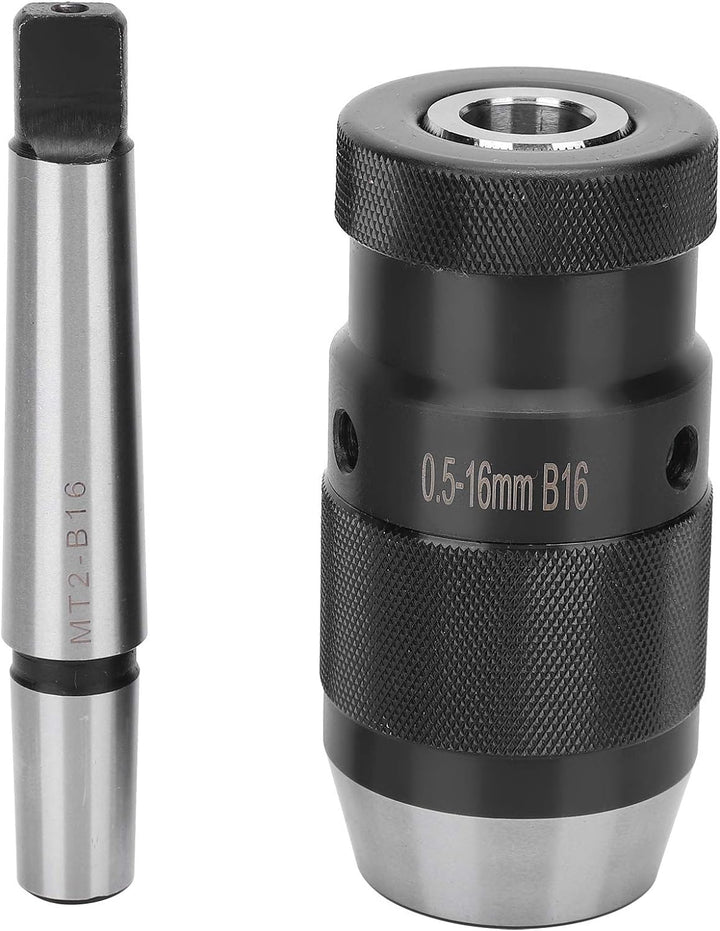 Yosoo Health Gear 0,5-16 mm, MT2‑B16 Schnellspannbohrfutter, Morsekegelfutter, Bohrfutter für Bohrma