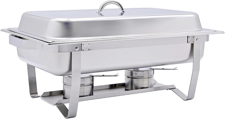 GN-Chafing Dish Speisewärmer Komplettset 1/2 inkl. Gestell mit Tragegriffen und Deckelhalterung, Was