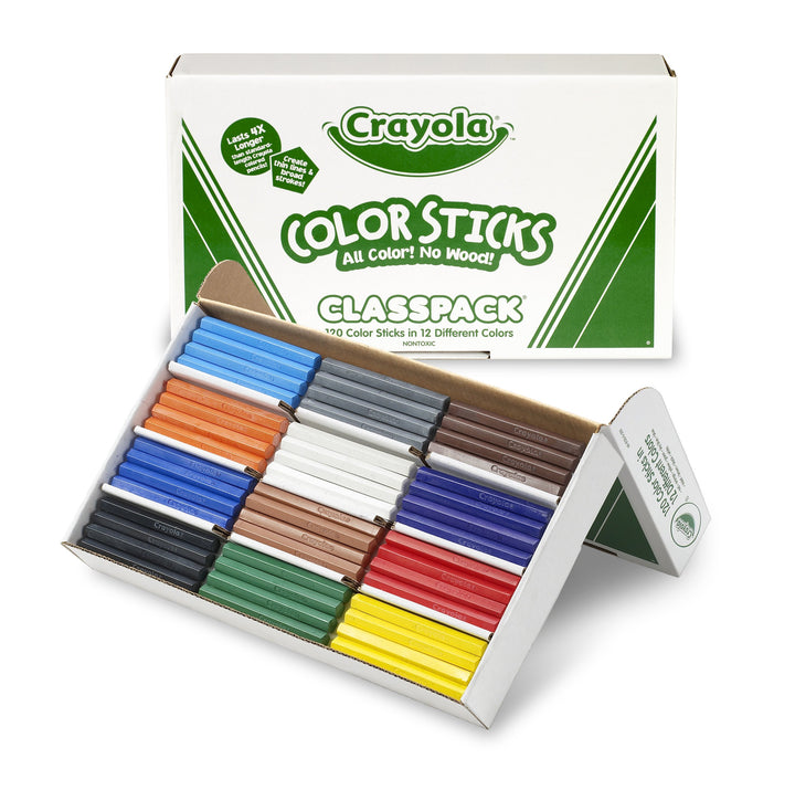 CRAYOLA Color Sticks Classpack (120 Stück)