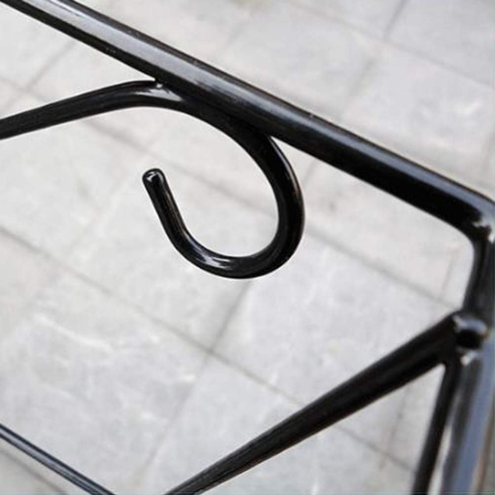 1 Pc Hängen Korb Balkon Geländer Pflanzer Container Geländer Regal Blumentopf Halterung Metall Blume