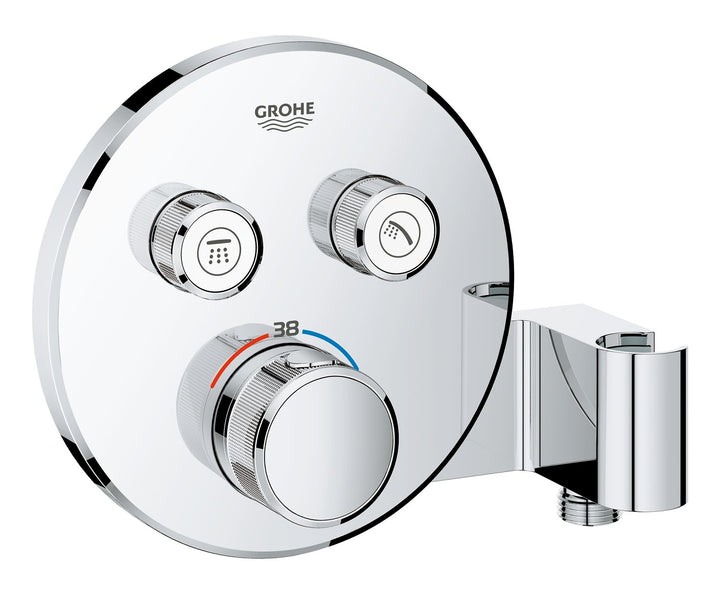 GROHE Grohtherm Smartcontrol | Brause- & Duschsystem - Thermostat mit 2 Absperrventilen und integrie