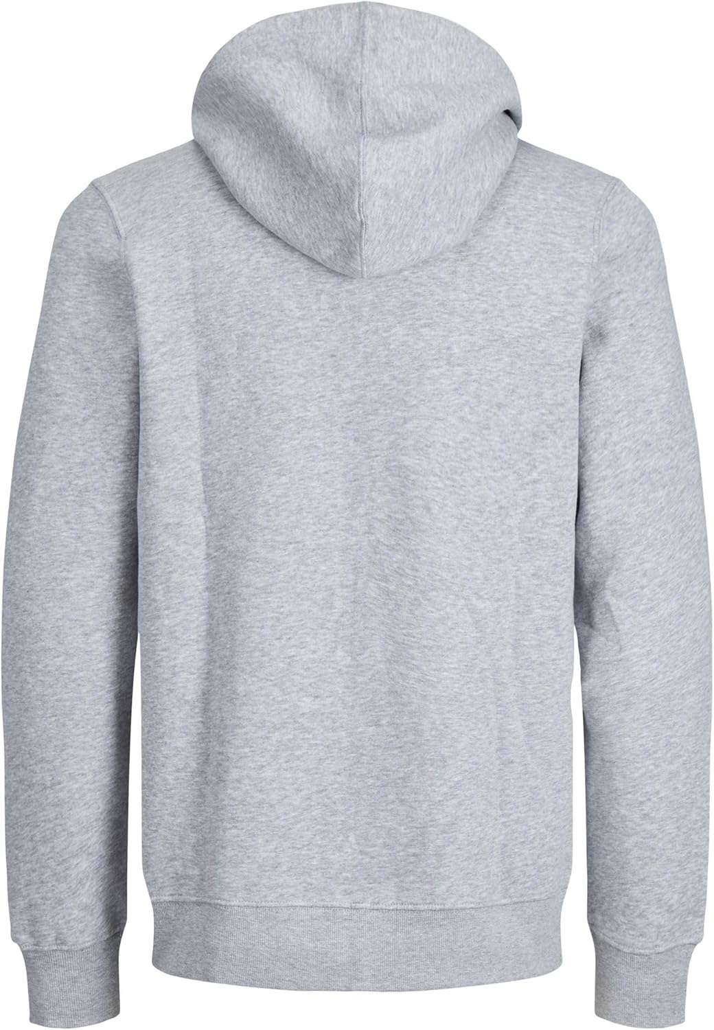 JACK &amp; JONES Male Kapuzenjacke Einfarbig Kapuzenjacke XS Light Grey Melange, XS Light Grey Melange