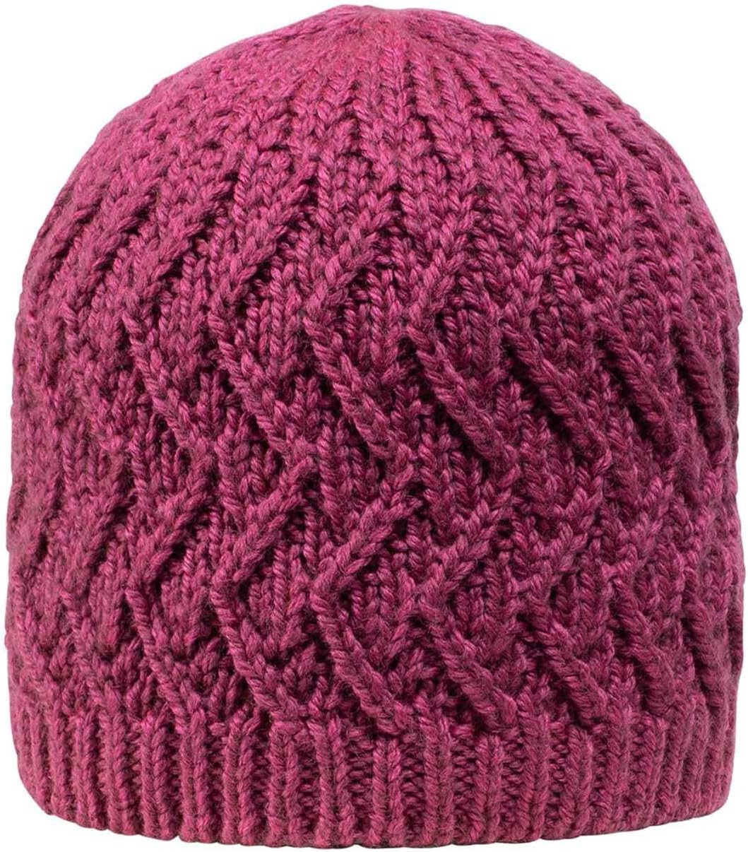GIESSWEIN Beanie Kreuzeck - Merino-Mütze für Damen & Herren, Warme Strickmütze mit Fleece-Futter, Un