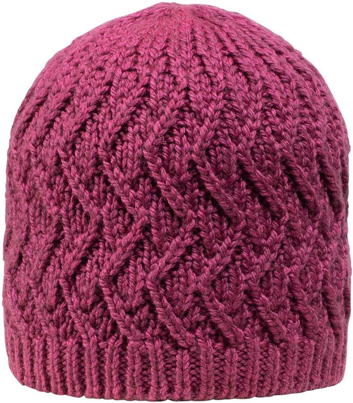 GIESSWEIN Beanie Kreuzeck - Merino-Mütze für Damen & Herren, Warme Strickmütze mit Fleece-Futter, Un