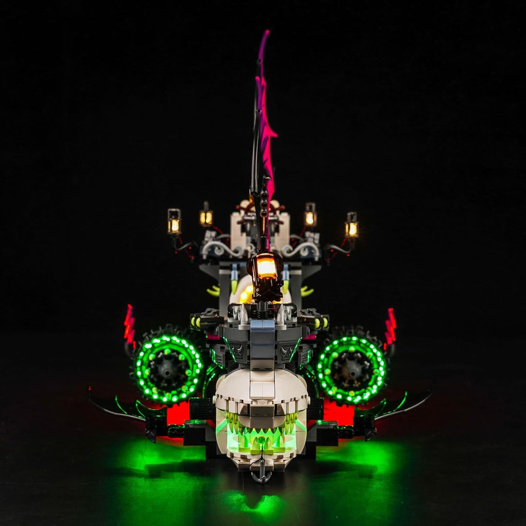 Fernbedienung Licht-Kit für Lego DREAMZzz Nightmare Shark Ship 71469 (Nicht Lego), Led Beleuchtungs