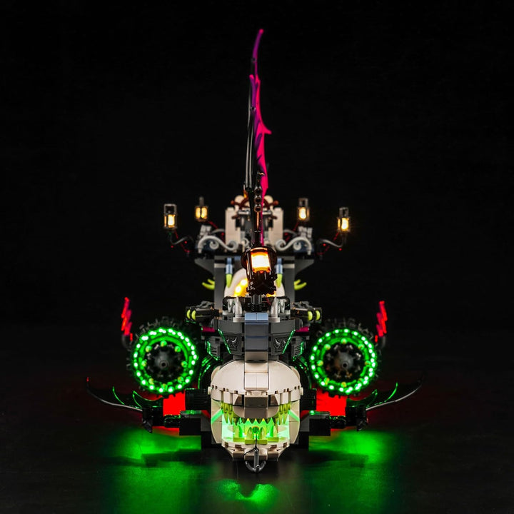 Fernbedienung Licht-Kit für Lego DREAMZzz Nightmare Shark Ship 71469 (Nicht Lego), Led Beleuchtungs