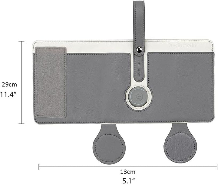 Flaschenwärmer USB, Tragbare Babyflaschenwärmer mit Temperatur Flaschenwärmer Baby Unterwegs Baby Ta