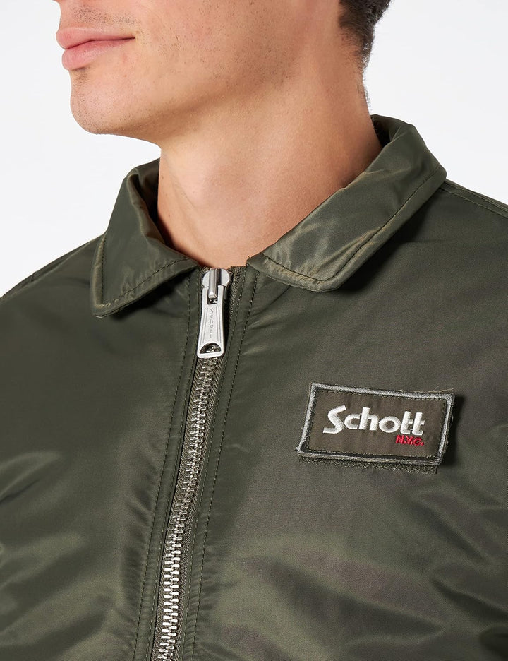 Schott NYC Unisex Bombers XS Sage Kaki, XS Sage Kaki