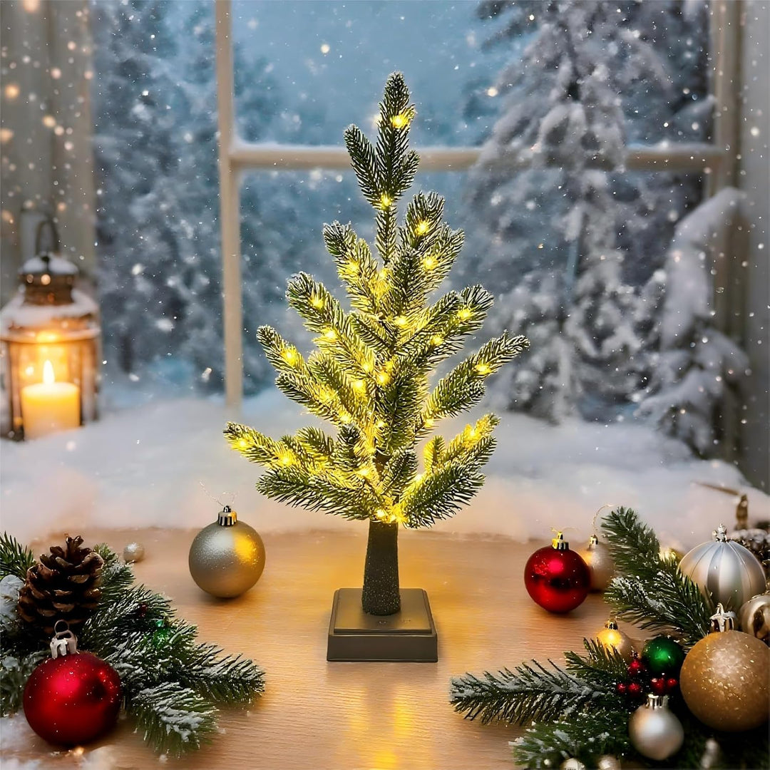 Weihnachtsdeko Lichterbaum Für Innen Weihnachtsbaum mit 60 LEDs & Timer, Weihnachten deko LED Baum L