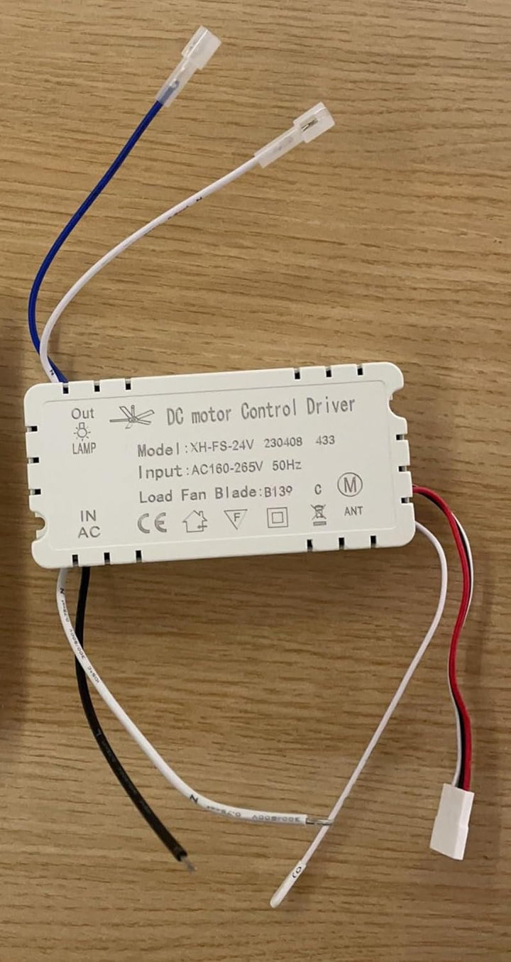Bel Air Home - Fernbedienung und Controller Set für Gleichstrommotor Lüfter - KIT RADIOFREQUENZ, Ein