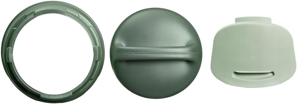 Elho Green Basics Komposter 200L - Komposter Garten - 100% Recyceltem Plastik - Ø L 66.6 x B 65.0 x