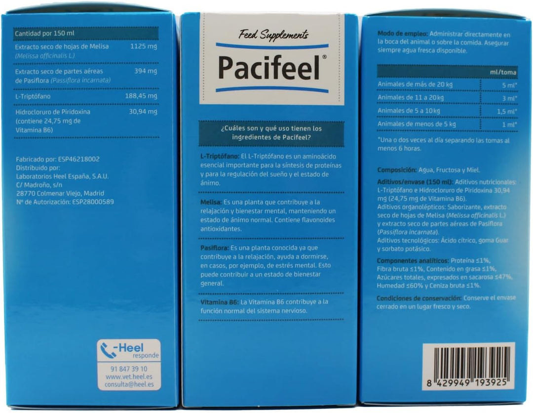 Pacifeel 18533 Pacific 100 ml Syrup, Plastic