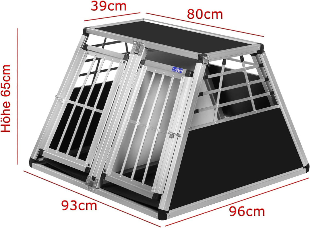 Alpuna Transportbox N43 > 96x93x65cm Notausstieg Doppelbox