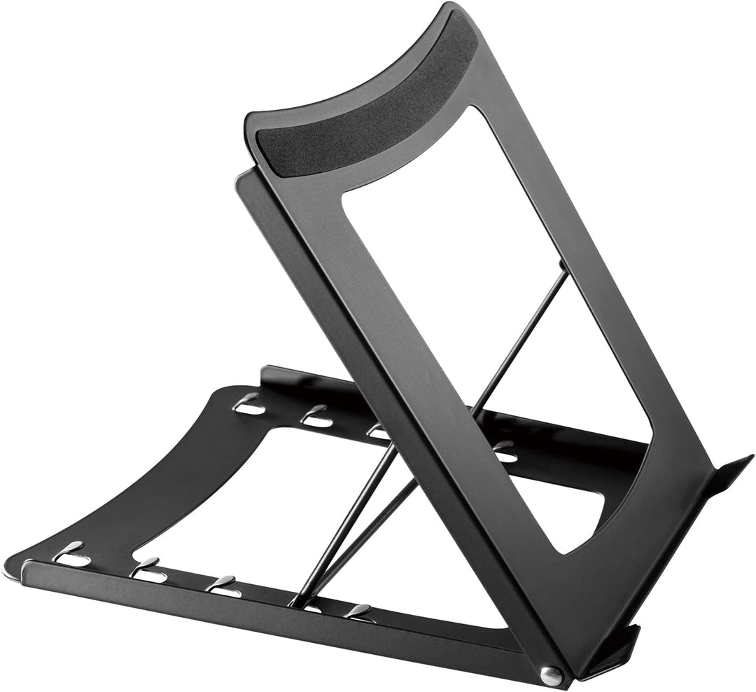 Newstar Deskstand Laptop/iPad-Ständer Schwarz NSLS075BLACK Schwarz Erhöhter Laptop-Ständer, Schwarz