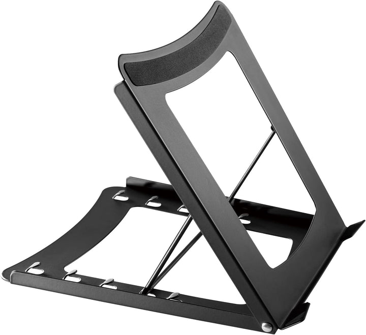Newstar Deskstand Laptop/iPad-Ständer Schwarz NSLS075BLACK Schwarz Erhöhter Laptop-Ständer, Schwarz