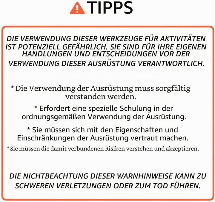 NewDoar UIAA &amp; CE-zertifizierte Handsteigklemme Seilklemme Ascension Kletterbaum Baumpfleger Abseile