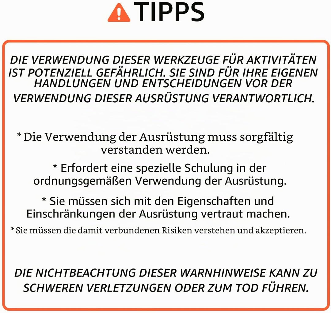 NewDoar UIAA &amp; CE-zertifizierte Handsteigklemme Seilklemme Ascension Kletterbaum Baumpfleger Abseile