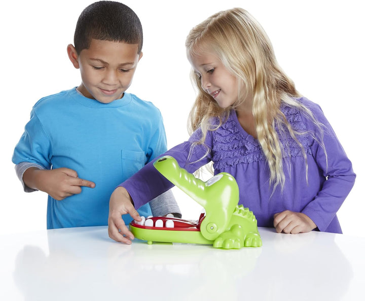 Hasbro Kroko Doc, Geschicklichkeitsspiel für Vorschulkinder Kroko Doc Single, Kroko Doc Single