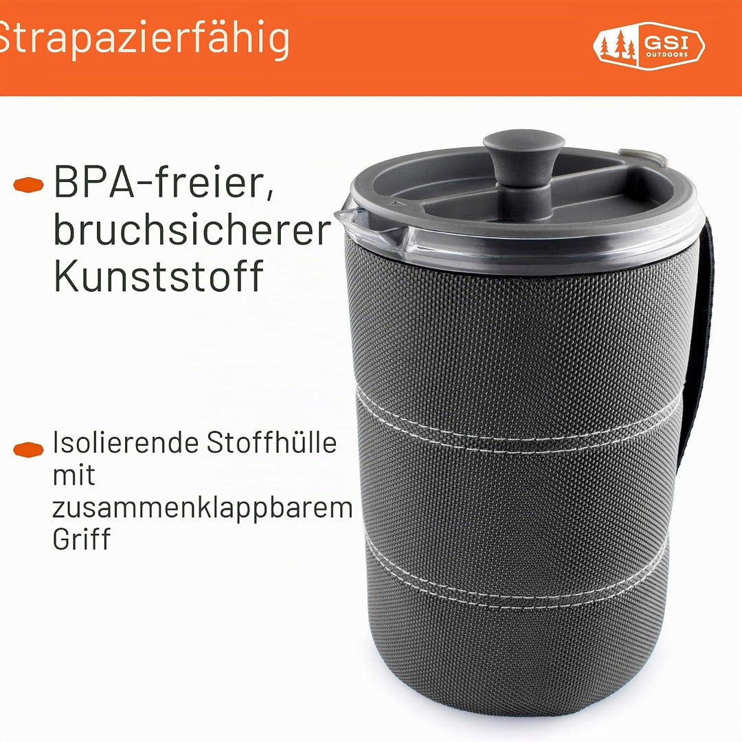 JAVAPRESS 30 OZ Graphite Graphit (Grau), Graphit (Grau)