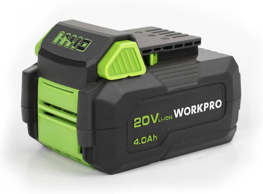 WORKPRO Lithium-Ionen-Akku 20 V 4,0 Ah für kabellose Werkzeuge, 4,0 Ah